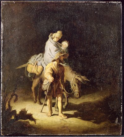 The Flight into Egypt by Gerrit Dou